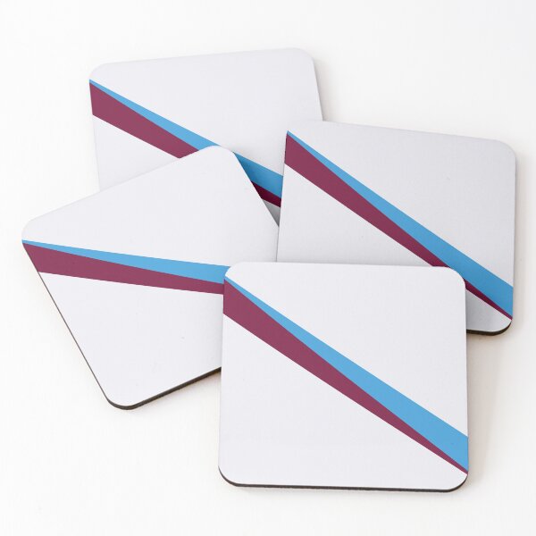 Item preview, Aston Villa Retro 1999 Away White Sky Claret Sash designed and sold by Sporting Colour.