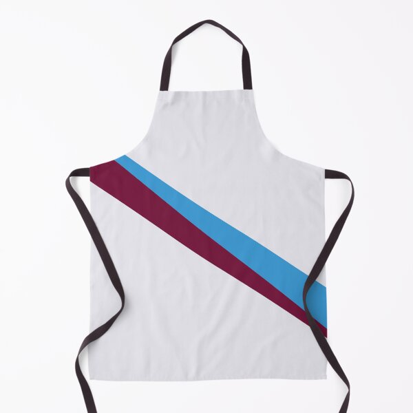 Item preview, Aston Villa Retro 1999 Away White Sky Claret Sash designed and sold by Sporting Colour.