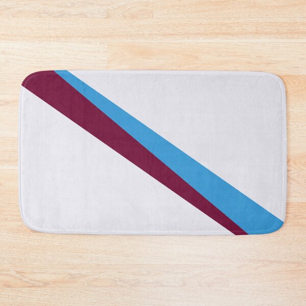 Item preview, Aston Villa Retro 1999 Away White Sky Claret Sash designed and sold by Sporting Colour.