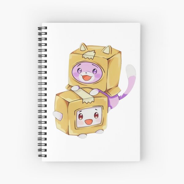 Funny Lankybox Spiral Notebooks | Redbubble