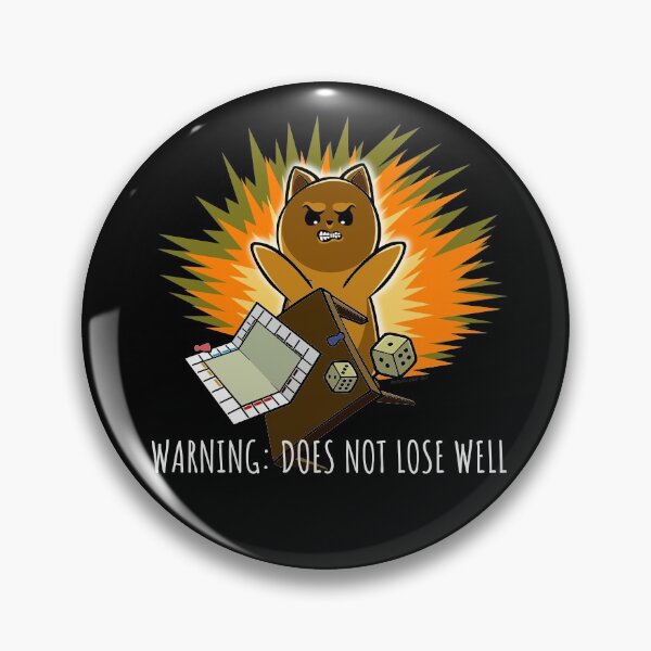 Item preview, Bad Loser At Board Games Funny designed and sold by Nerd Shizzle.