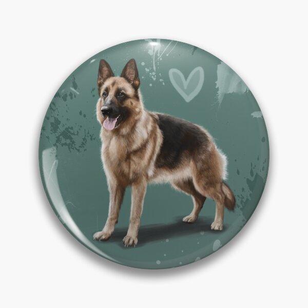 Artikelvorschau, Der GSD Deutscher Schäferhund entworfen und verkauft von Elspeth Rose Design.