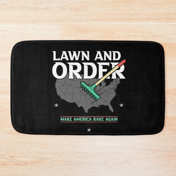 Item preview, Lawn and Order Make America Rake Again - Funny Saying designed and sold by Dressed For  Duty.