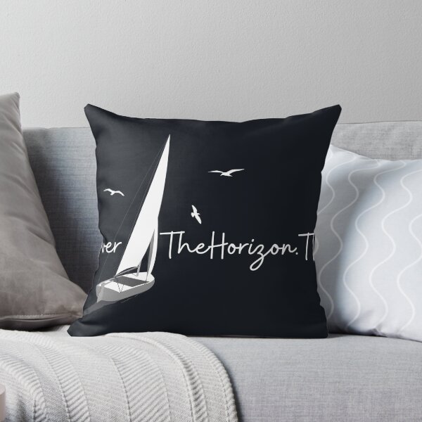 Over The Horizon Throw Pillow