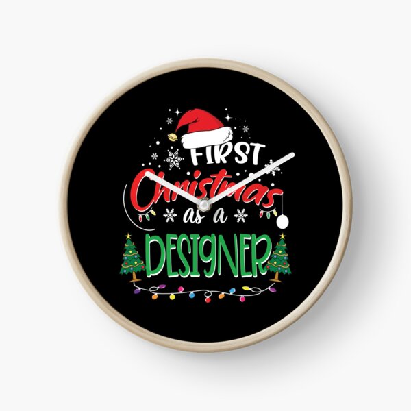 Item preview, First Christmas as a Designer Funny 1st Christmas Gifts Ideas for New Designer Designers designed and sold by clothesy7.