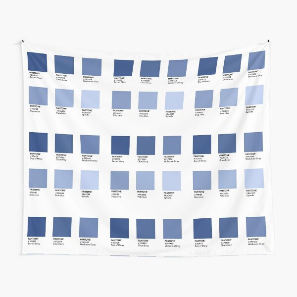 Dark blue gradient pantone color swatch Poster for Sale by