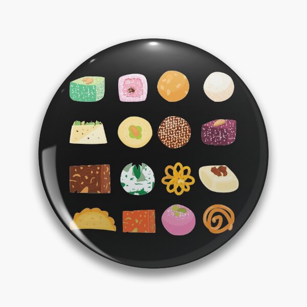 Item preview, Variety of  Indian Sweets Pack 3 designed and sold by Alicia Chee.