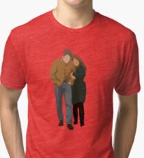 Minimalist Freewheelin' Bob Dylan Tri-blend T-Shirt