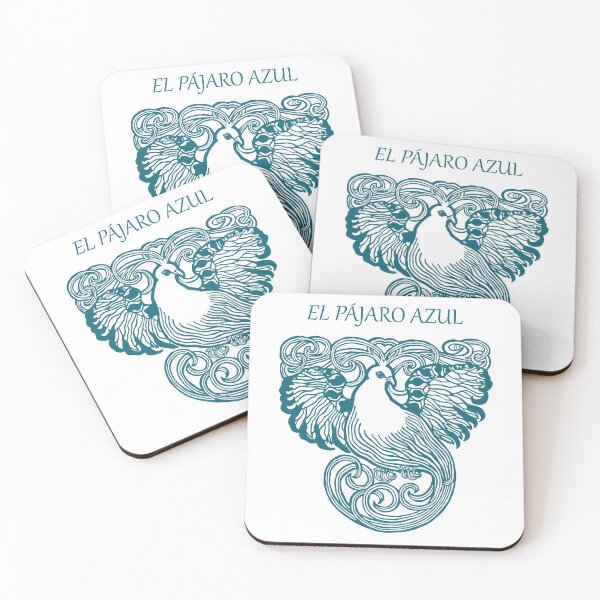 Item preview, El pájaro azul - pájaro azul de la felicidad - referencia de cultura, literatura y cuento de hadas designed and sold by Vintage-TM.
