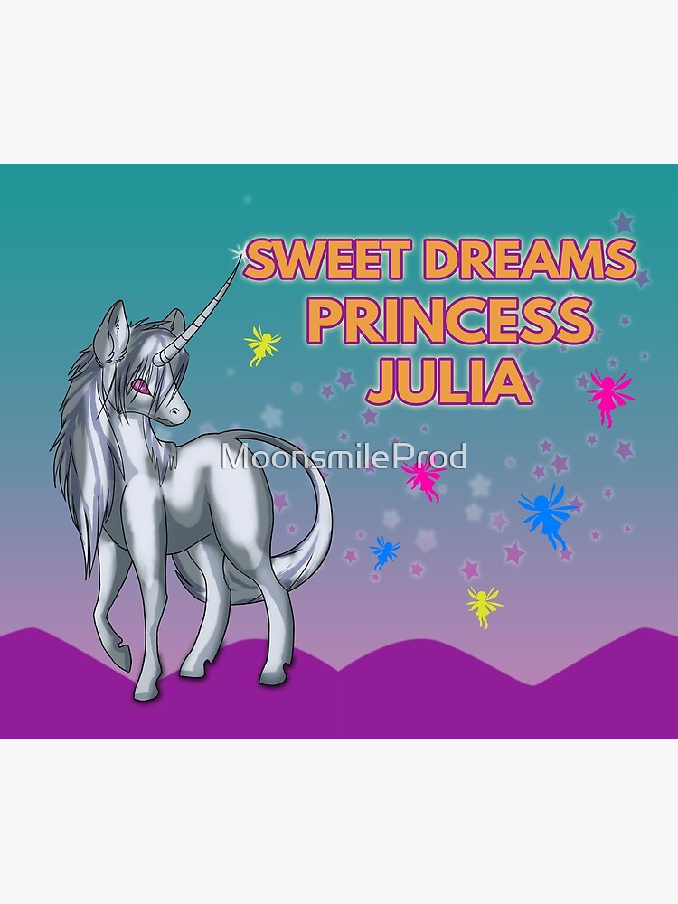 "Girls Unicorn Room - Julia" Poster For Sale By MoonsmileProd | Redbubble