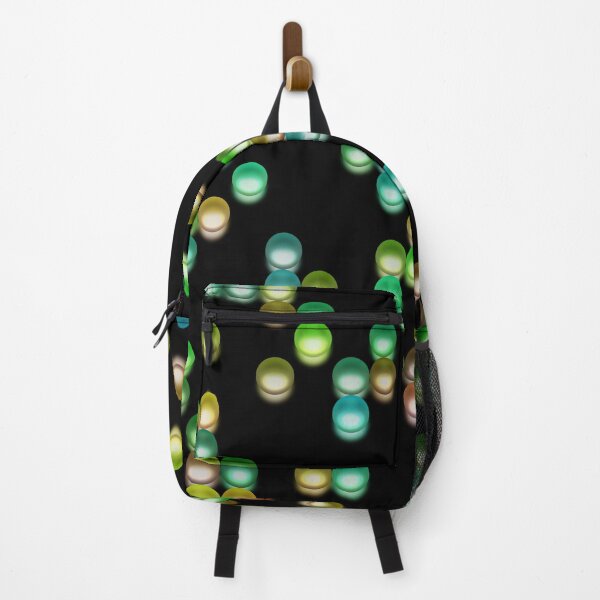 Item preview, Multicolored baubles over black designed and sold by Sybille-Yates.