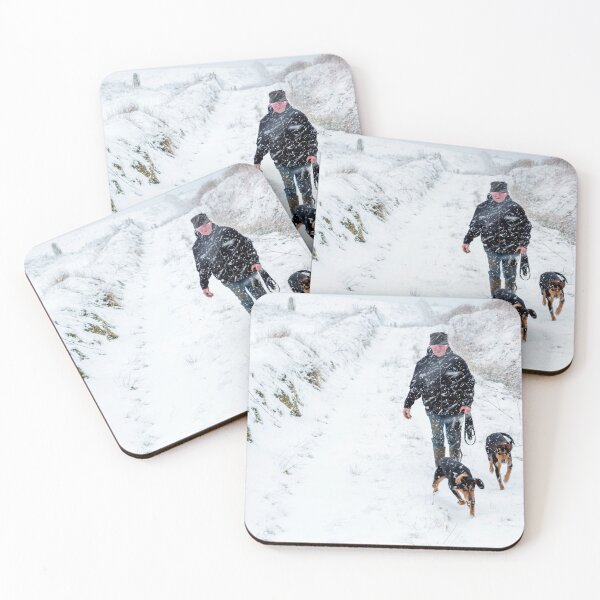 Item preview, Walking dogs in the Irish Snow designed and sold by StephenPower.