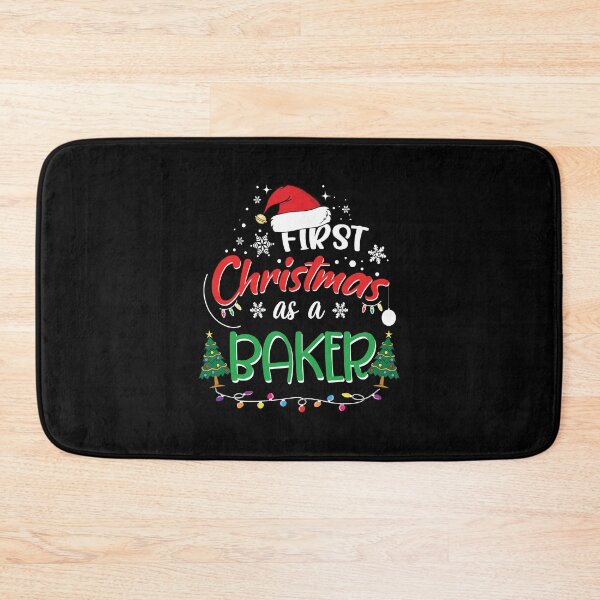 Item preview, First Christmas as a Baker Funny 1st Christmas Gifts Ideas for New Baker Bakers designed and sold by clothesy7.