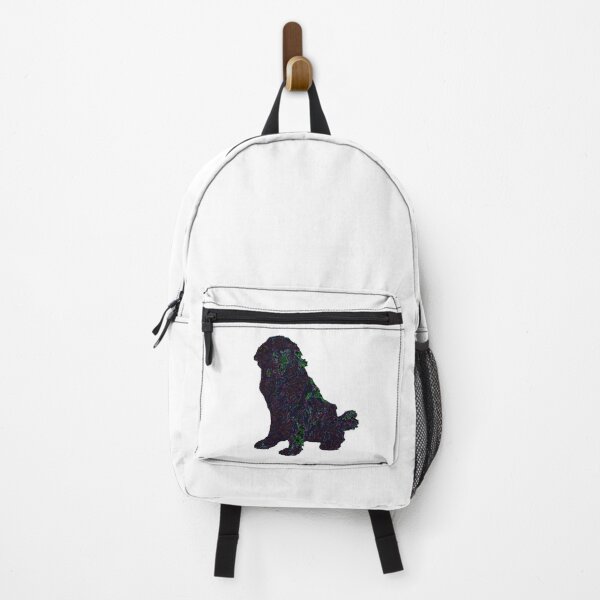 Item preview, Newfoundland Dog Purple Blue Crystal designed and sold by Moonyflower.