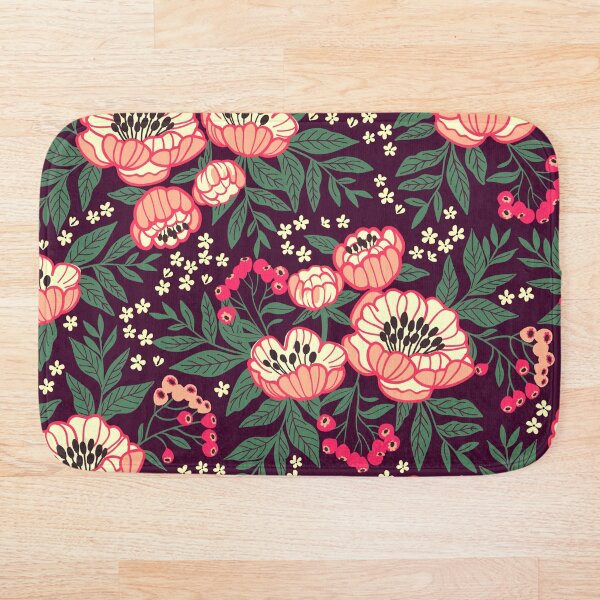 Item preview, Diseño de patrón floral transparente designed and sold by JonesWorldOrder.