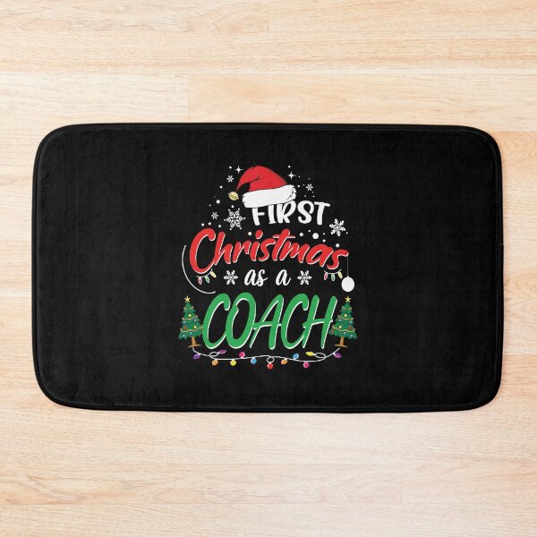 Item preview, First Christmas as a Coach Funny 1st Christmas Gifts Ideas for New Coach Coaches designed and sold by clothesy7.