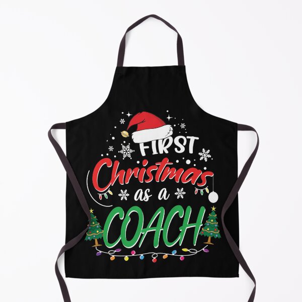 Item preview, First Christmas as a Coach Funny 1st Christmas Gifts Ideas for New Coach Coaches designed and sold by clothesy7.
