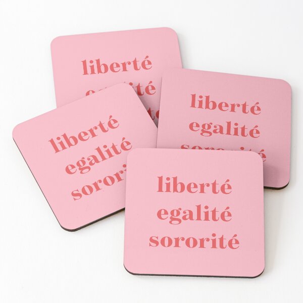 Item preview, Liberte, egalite, sororite in red and pink designed and sold by neopop.