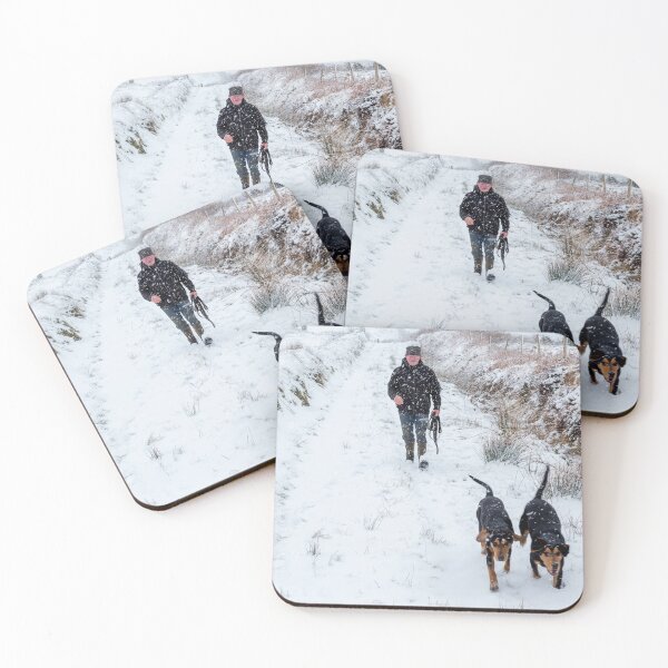 Item preview, Walking dogs in the Irish Snow 2 designed and sold by StephenPower.
