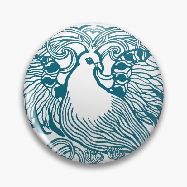 Item preview, Der blaue Vogel - Blauer Vogel des Glücks - Kultur, Literatur und Märchen Fantastisches Tier designed and sold by Vintage-TM.