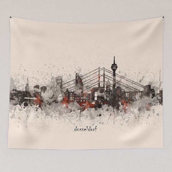 Item preview, dusseldorf skyline designed and sold by BekimART2.