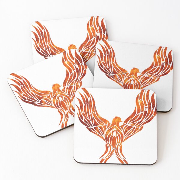 Item preview, Red flame eagle  designed and sold by zuby creations.