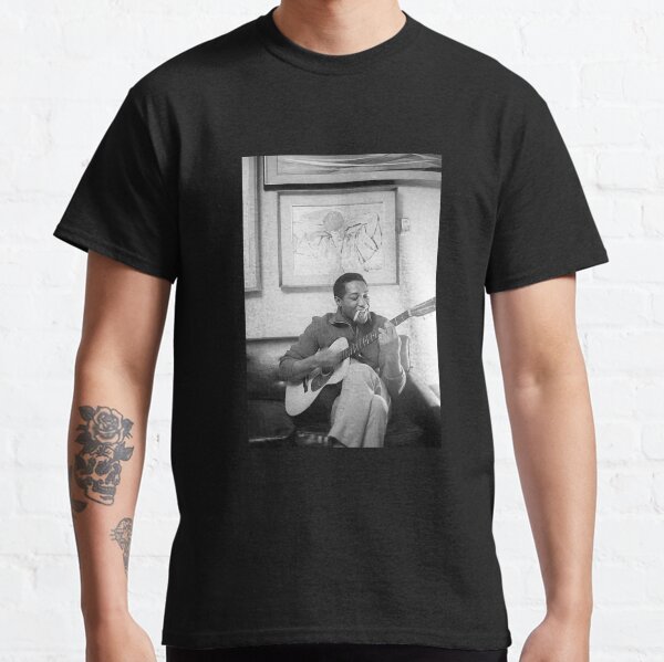 Sam Cooke Playing Guitar Classic T-Shirt
