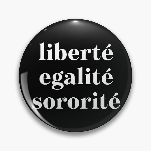 Item preview, Liberte, egalite, sororite in black and white  designed and sold by neopop.