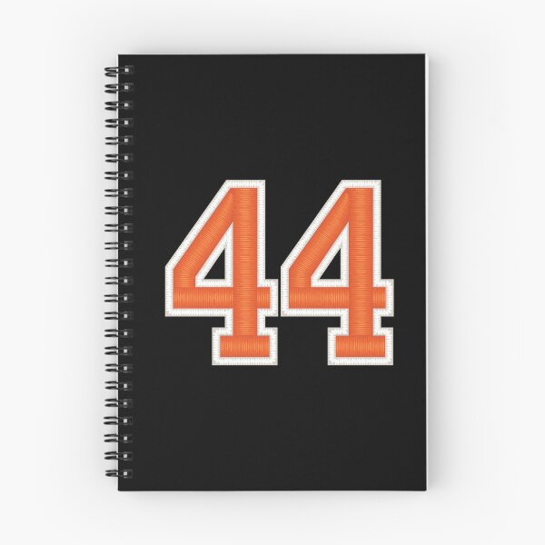 Item preview, Sports Number 44 Jersey forty-four Orange designed and sold by elhefe.