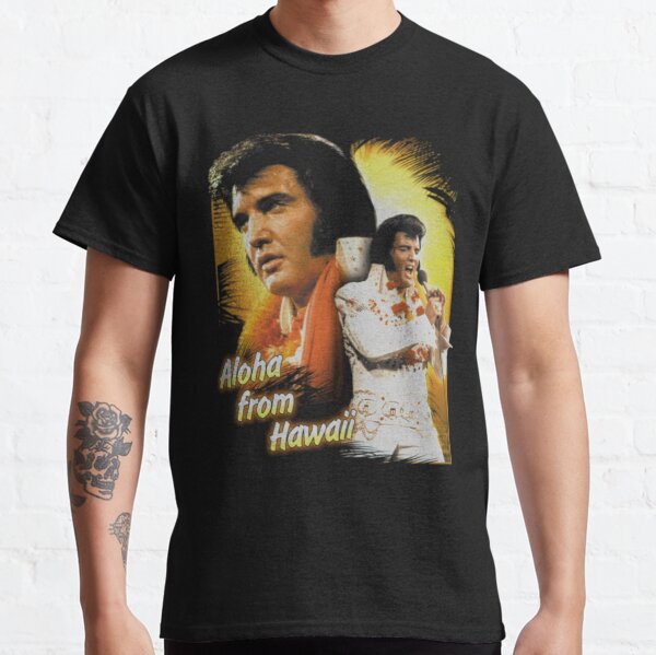 Elvis Presley Aloha from hawaii elvis presley gift for fans Classic T-Shirt