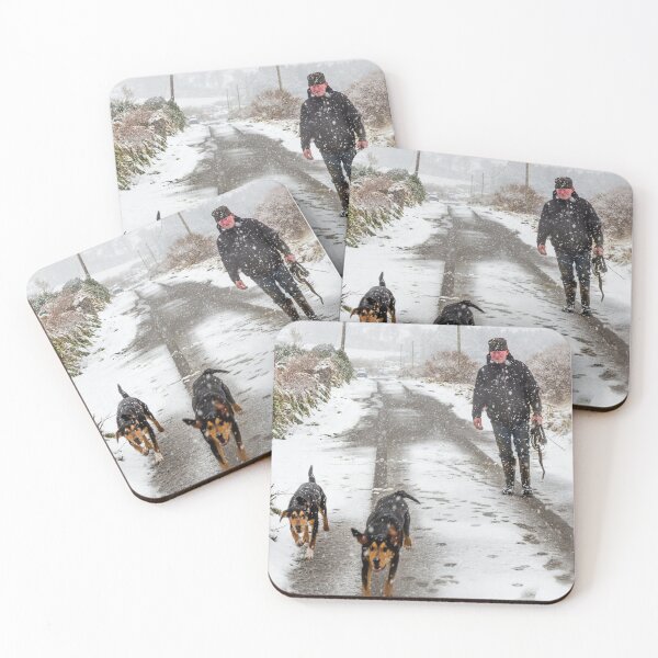 Item preview, Walking dogs in the Irish Snow 3 designed and sold by StephenPower.