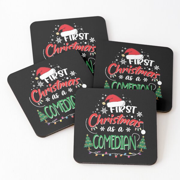 Item preview, First Christmas as a Comedian Funny 1st Christmas Gifts Ideas for New Comedian Comedians designed and sold by clothesy7.