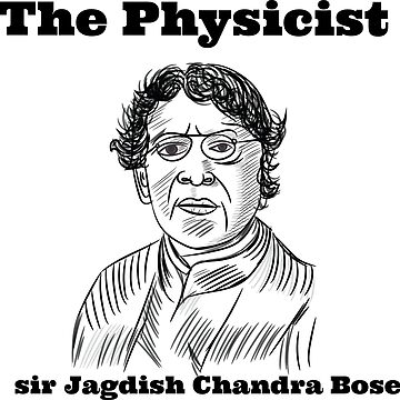 Sir Jagadish Chandra Bose portrait 9881777 Vector Art at Vecteezy