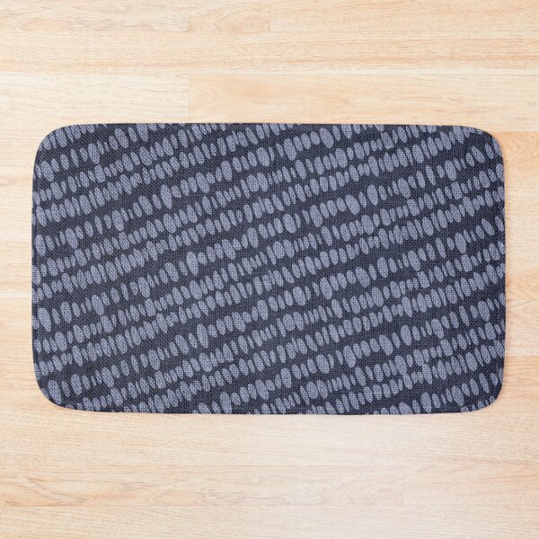 Item preview, Geomatric Line Pattern, Boho, Native Style, African, Textile, Dashes, Indigo Blue designed and sold by meggydesigns.