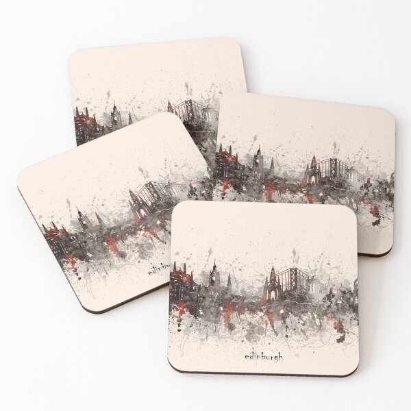 Item preview, edinburgh skyline designed and sold by BekimART2.