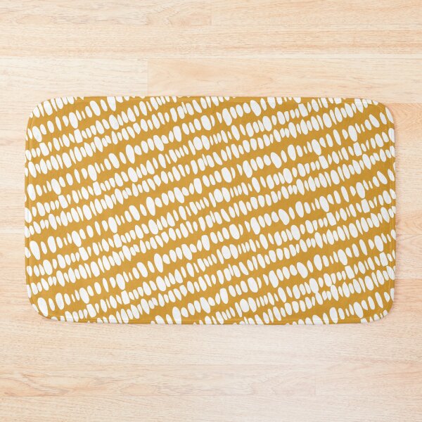 Item preview, Geomatric Line Pattern, Boho, Native Style, African, Textile, Dashes, Yellow designed and sold by meggydesigns.