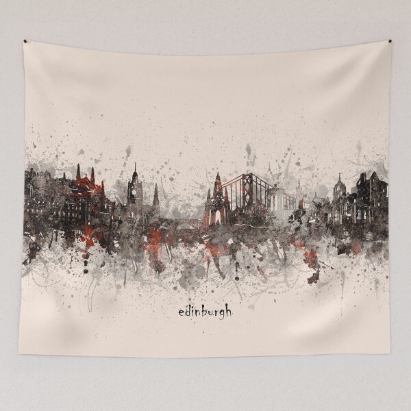 Item preview, edinburgh skyline designed and sold by BekimART2.
