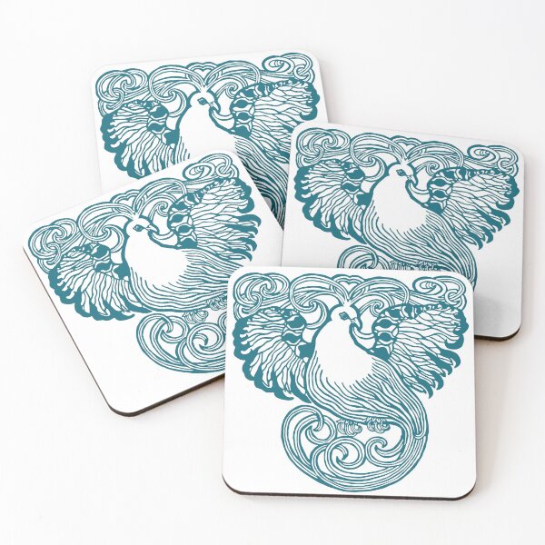Item preview, Abstract Magic Fantastic Blue Bird - Bluebird of Happiness designed and sold by Vintage-TM.