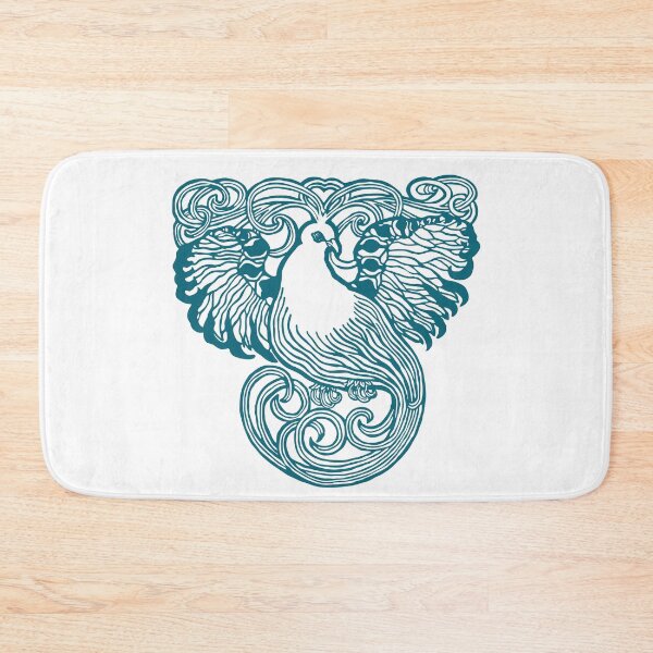 Item preview, Abstract Magic Fantastic Blue Bird - Bluebird of Happiness designed and sold by Vintage-TM.