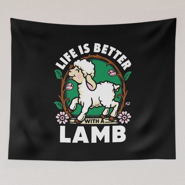 Item preview, Life Is Better Farmer Farm Lamb Farmer Sheep designed and sold by DoSt-997.