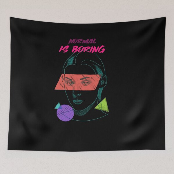 Item preview, Normal Is Boring designed and sold by MariusMunteanu.