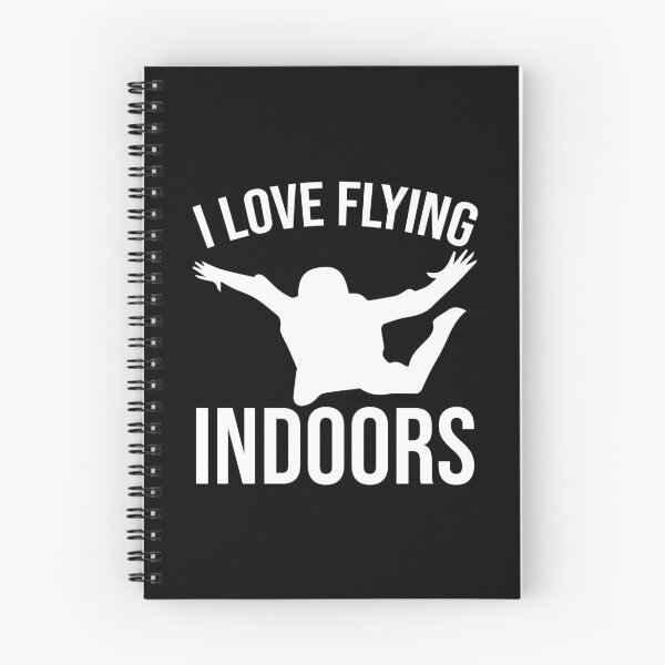 Item preview, Flying indoor bodyflying indoor skydiving skydiver designed and sold by Nessshirts.