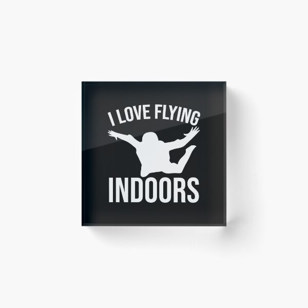 Item preview, Flying indoor bodyflying indoor skydiving skydiver designed and sold by Nessshirts.