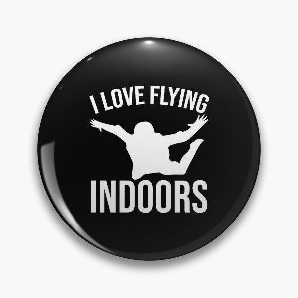 Item preview, Flying indoor bodyflying indoor skydiving skydiver designed and sold by Nessshirts.