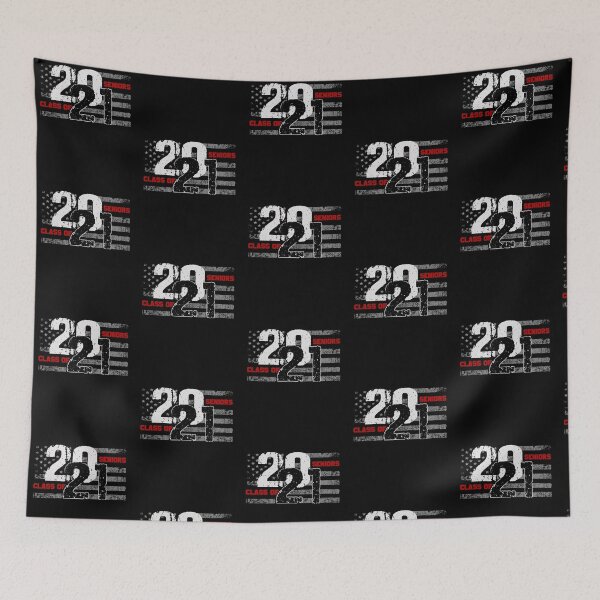 Item preview, Class of 2021 Distressed American Flag designed and sold by RiffXS.
