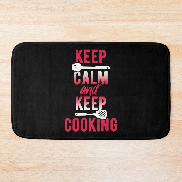 Item preview, Keep Calm And Keep Cooking Chef Cook Cooking designed and sold by DoSt-997.