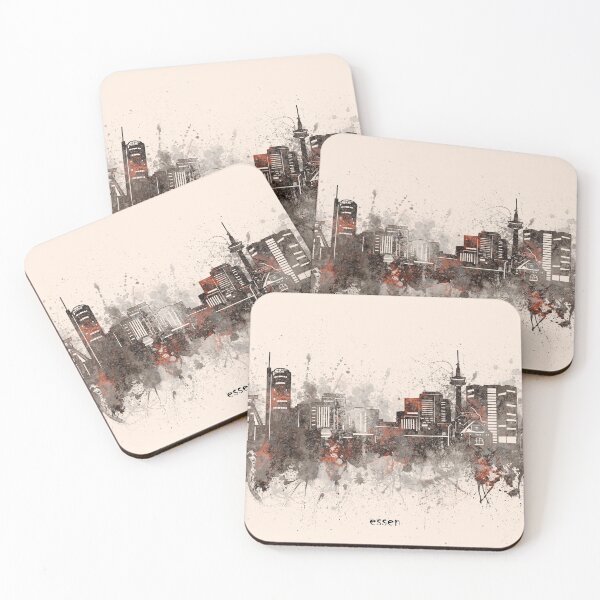 Item preview, essen skyline designed and sold by BekimART2.