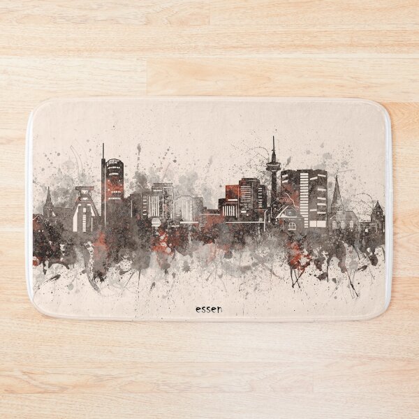 Item preview, essen skyline designed and sold by BekimART2.