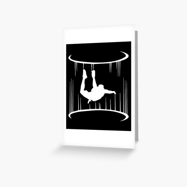 Cadeaux de parachutisme en salle Bodyflying Wind Channel Carte de vœux