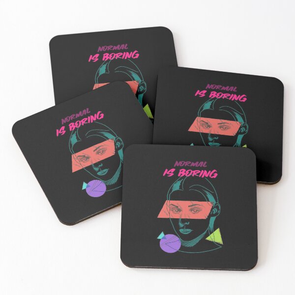 Item preview, Normal Is Boring designed and sold by MariusMunteanu.